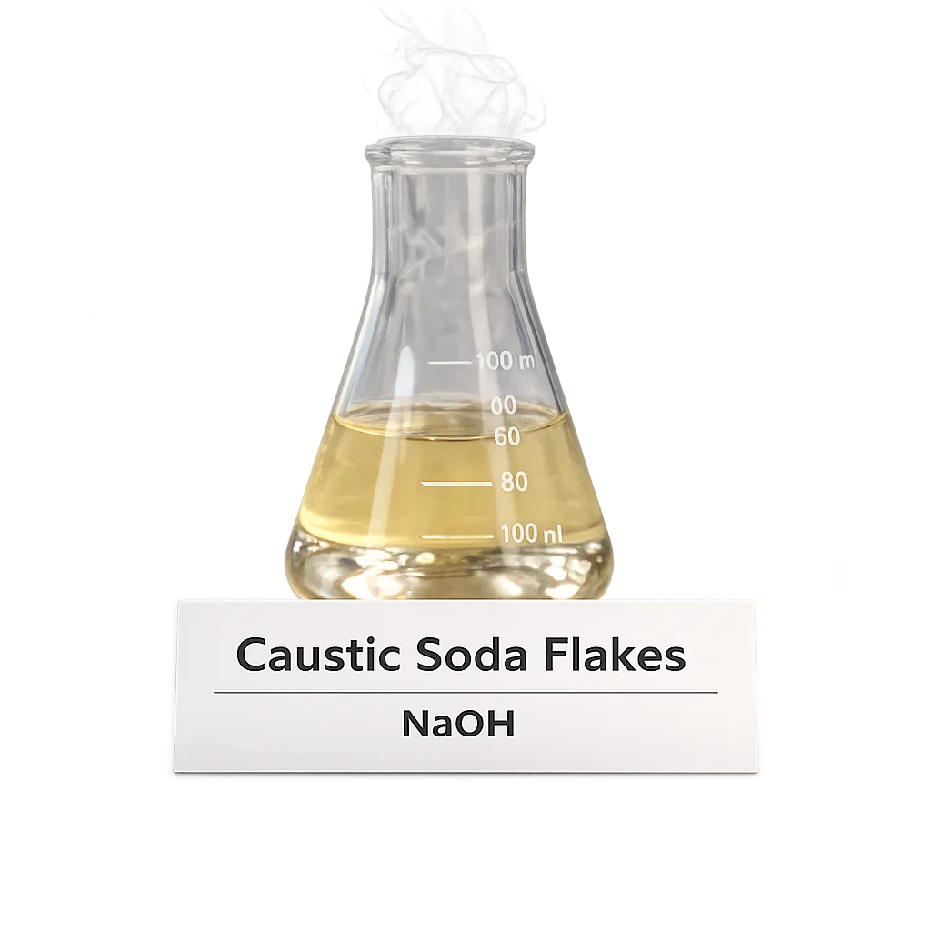 Caustic Soda Flakes industrial chemical